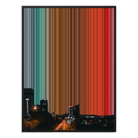 30×40" Framed Canvas - Black Frame variant