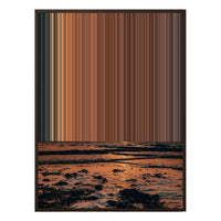 30×40" Framed Canvas - Brown Frame variant