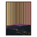 32×18" Framed Canvas - Brown Frame variant