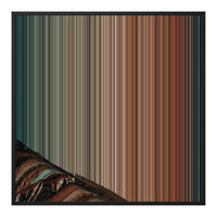 32×32" Framed Canvas - Black Frame variant