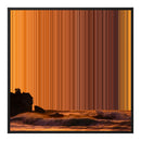 32×32" Framed Canvas - Black Frame variant