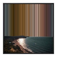 32×32" Framed Canvas - Black Frame variant