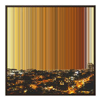 32×32" Framed Canvas - Brown Frame variant