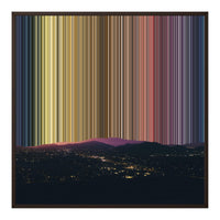 32×32" Framed Canvas - Brown Frame variant