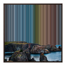 32×32" Framed Canvas - Brown Frame variant