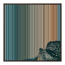 32×32" Framed Canvas - Brown Frame variant