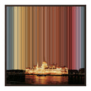 32×32" Framed Canvas - Brown Frame variant