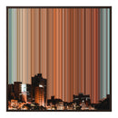 32×32" Framed Canvas - Brown Frame variant