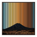 32×32" Framed Canvas - Brown Frame variant