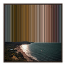 32×32" Framed Canvas - Brown Frame variant