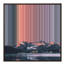 32×32" Framed Canvas - Brown Frame variant