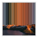 32×32" Framed Canvas - White Frame variant