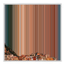 32×32" Framed Canvas - White Frame variant