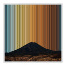 32×32" Framed Canvas - White Frame variant