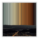 32×32" Framed Canvas - White Frame variant