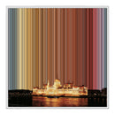 32×32" Framed Canvas - White Frame variant