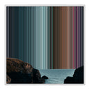 32×32" Framed Canvas - White Frame variant