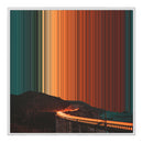 32×32" Framed Canvas - White Frame variant