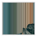 32×32" Framed Canvas - White Frame variant