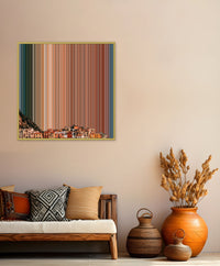 Manarola, Italy - Lifestyle staging in modern interior - Gradienta