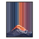 34×38" Framed Canvas - Black Frame variant