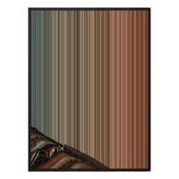 34×38" Framed Canvas - Black Frame variant