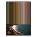 34×38" Framed Canvas - Black Frame variant