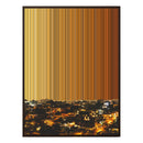 34×38" Framed Canvas - Brown Frame variant