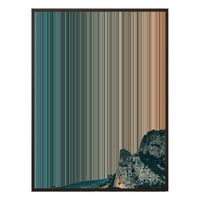 34×38" Framed Canvas - Brown Frame variant