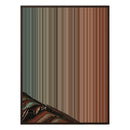 34×38" Framed Canvas - Brown Frame variant