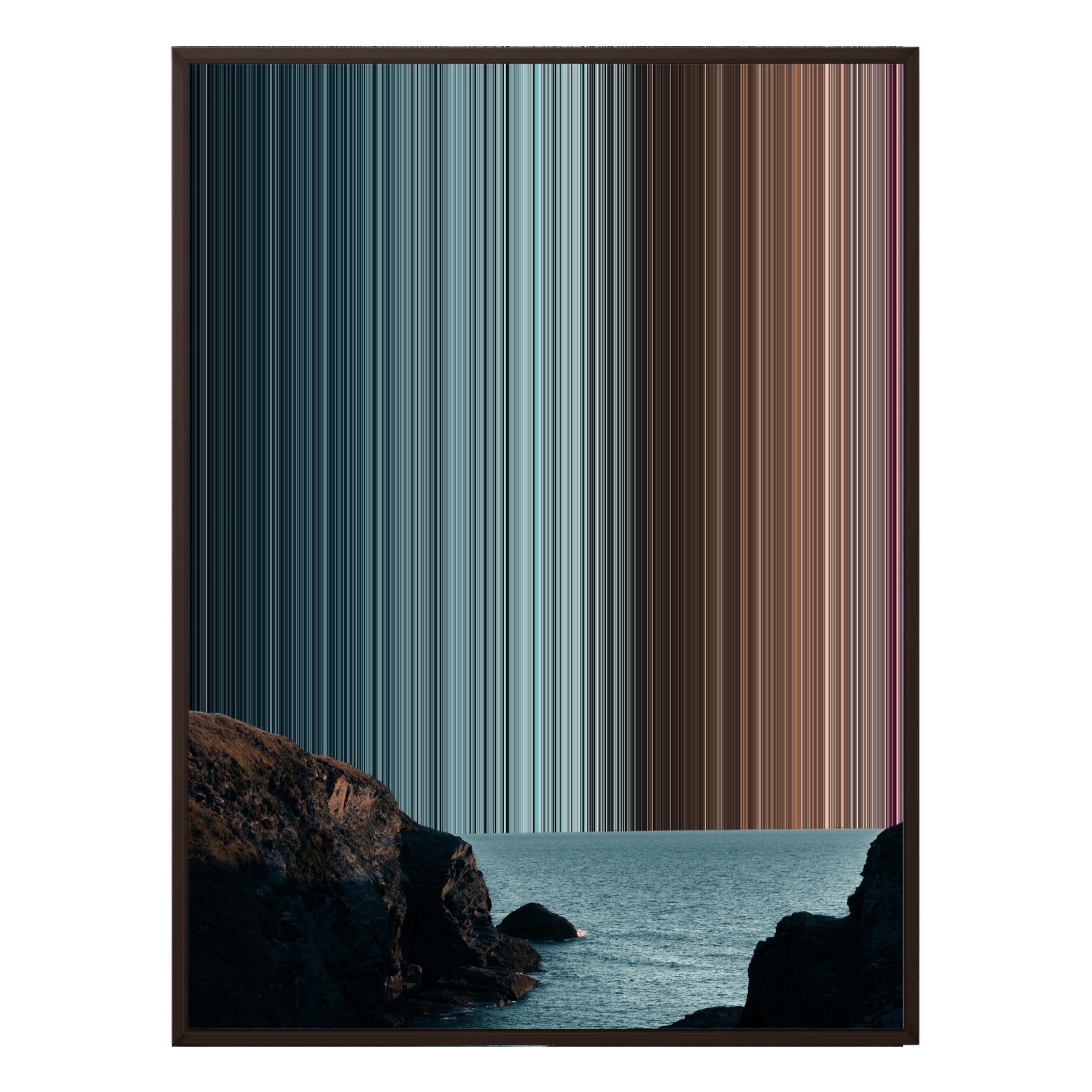 34×38" Framed Canvas - Brown Frame variant