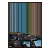 34×38" Framed Canvas - Brown Frame variant