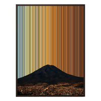 34×38" Framed Canvas - Brown Frame variant