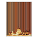 36×18" Framed Canvas - White Frame variant