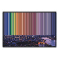 36×24" Framed Canvas - Black Frame variant
