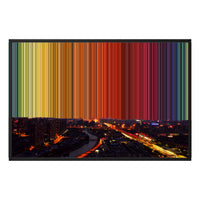 36×24" Framed Canvas - Black Frame variant