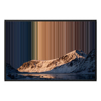 Ingelijst canvas, 36×24", zwarte lijst