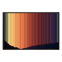 36×24" Framed Canvas - Brown Frame variant