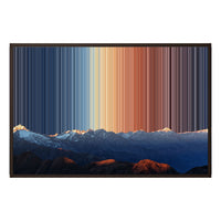 Tela con cornice classica, 36×24", cornice marrone