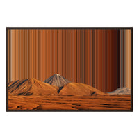 36×24" Framed Canvas - Brown Frame variant