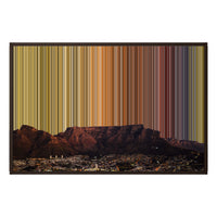 36×24" Framed Canvas - Brown Frame variant