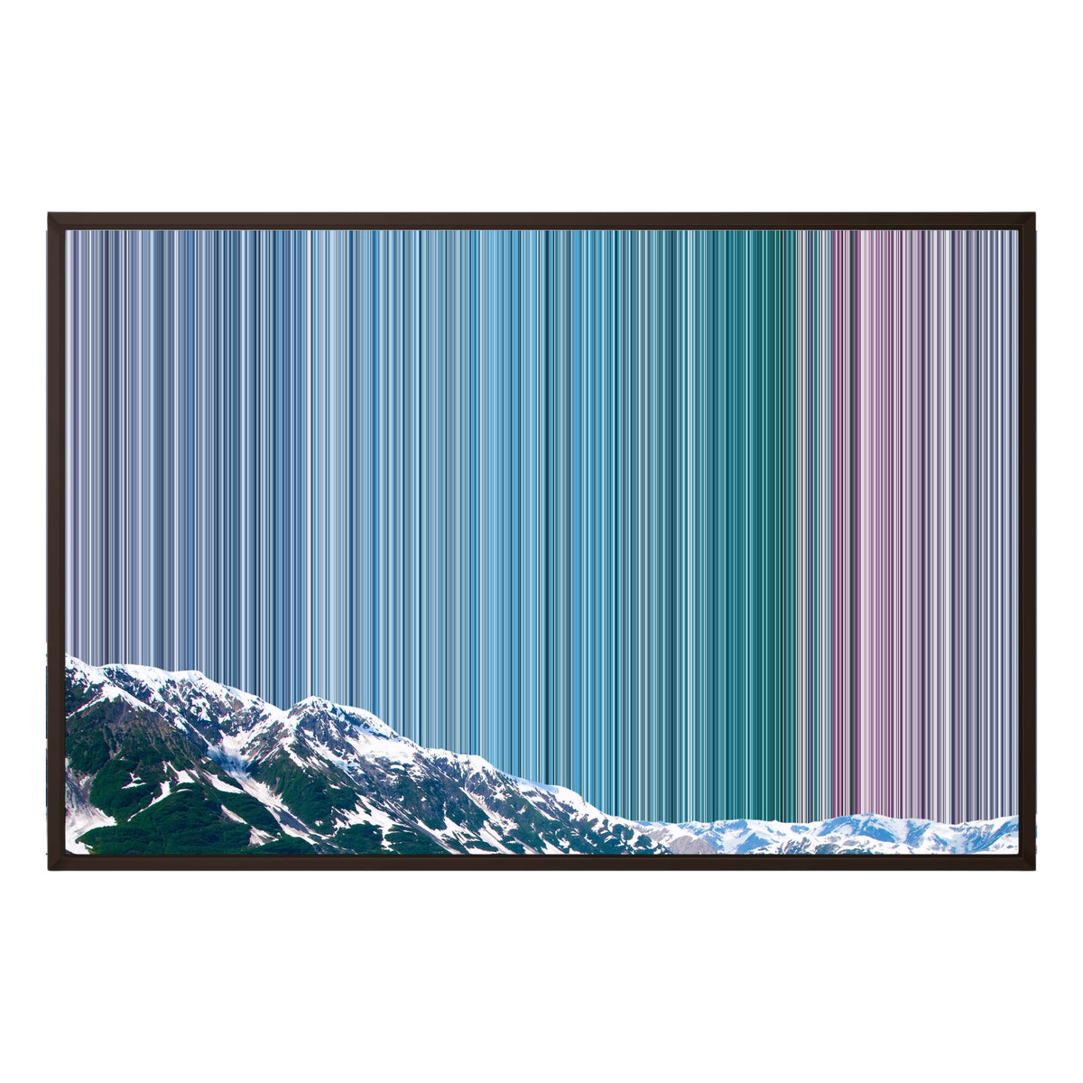 36×24" Framed Canvas - Brown Frame variant