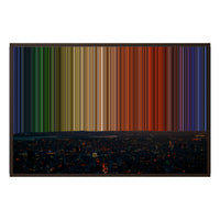 36×24" Framed Canvas - Brown Frame variant