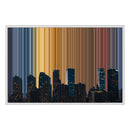 36×24" Framed Canvas - White Frame variant