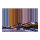 Inramad canvastavla, 36×24", vit ram