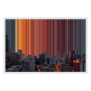 36×24" Framed Canvas - White Frame variant