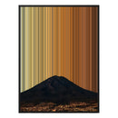 36×32" Framed Canvas - Black Frame variant