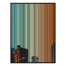 36×32" Framed Canvas - Black Frame variant