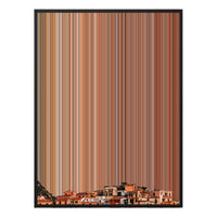 36×32" Framed Canvas - Black Frame variant