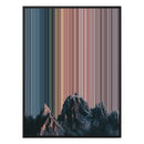 36×32" Framed Canvas - Black Frame variant